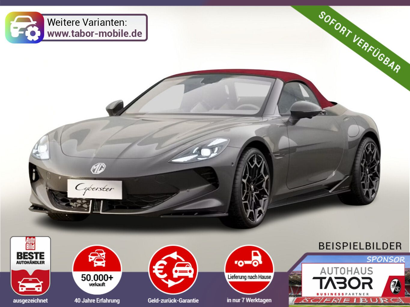 MG Cyberster 77kWh ACC Dinamica Bose UVP-17%*