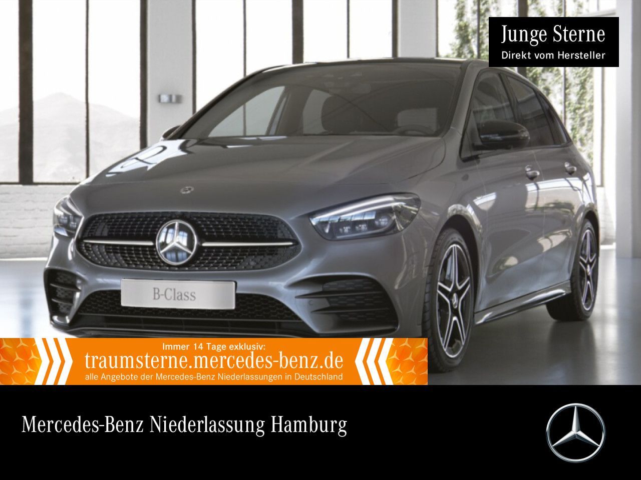 MERCEDES-BENZ B250e AMG/Night/Dist/Pano/Mbeam/Sound/Keyl/360°