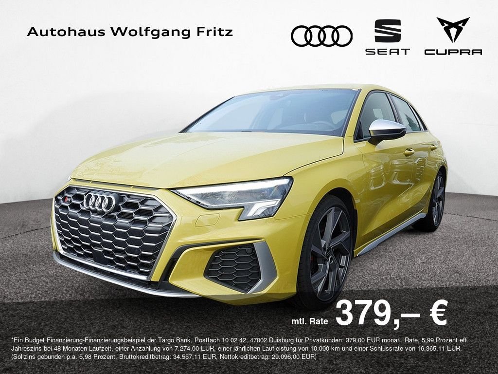 AUDI S3 Sportback 2.0 TFSI Qu. LED+NAVI+SHZ+PDC+KLIMA