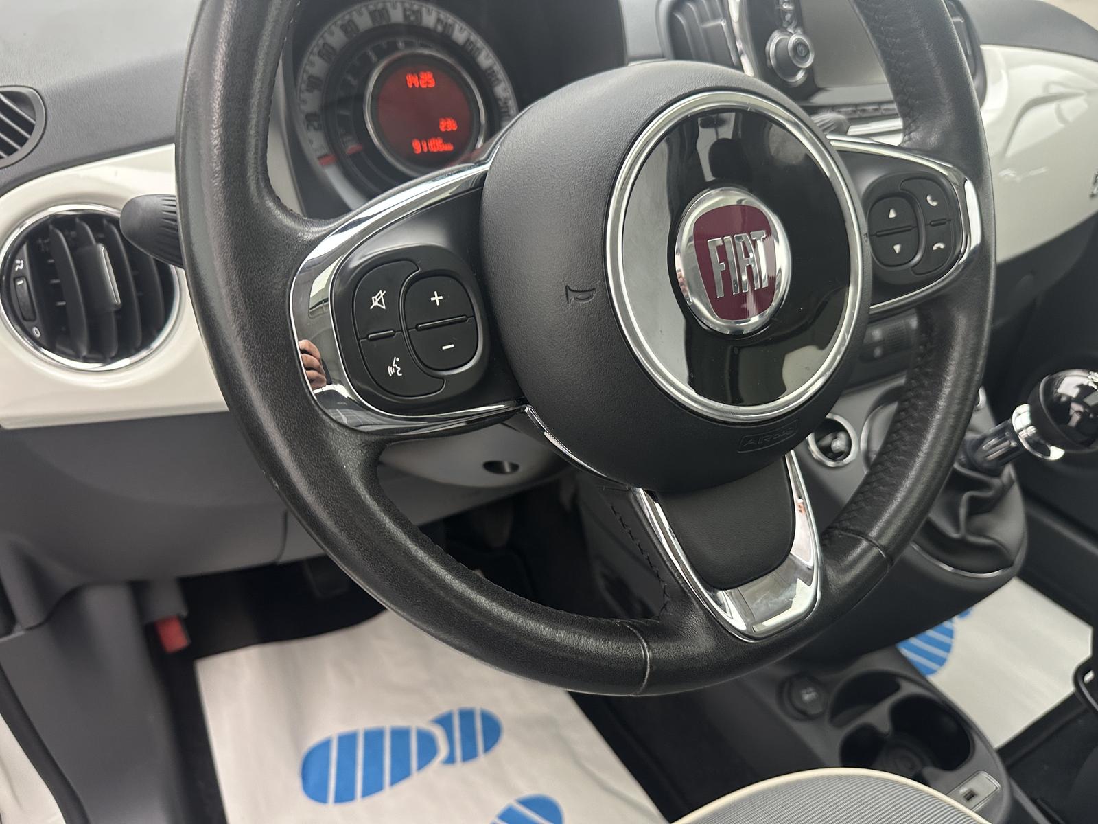 Fiat 500 Lounge "PANO-MULTI-KLIMA-PDC-ALU-TÜV NEU"