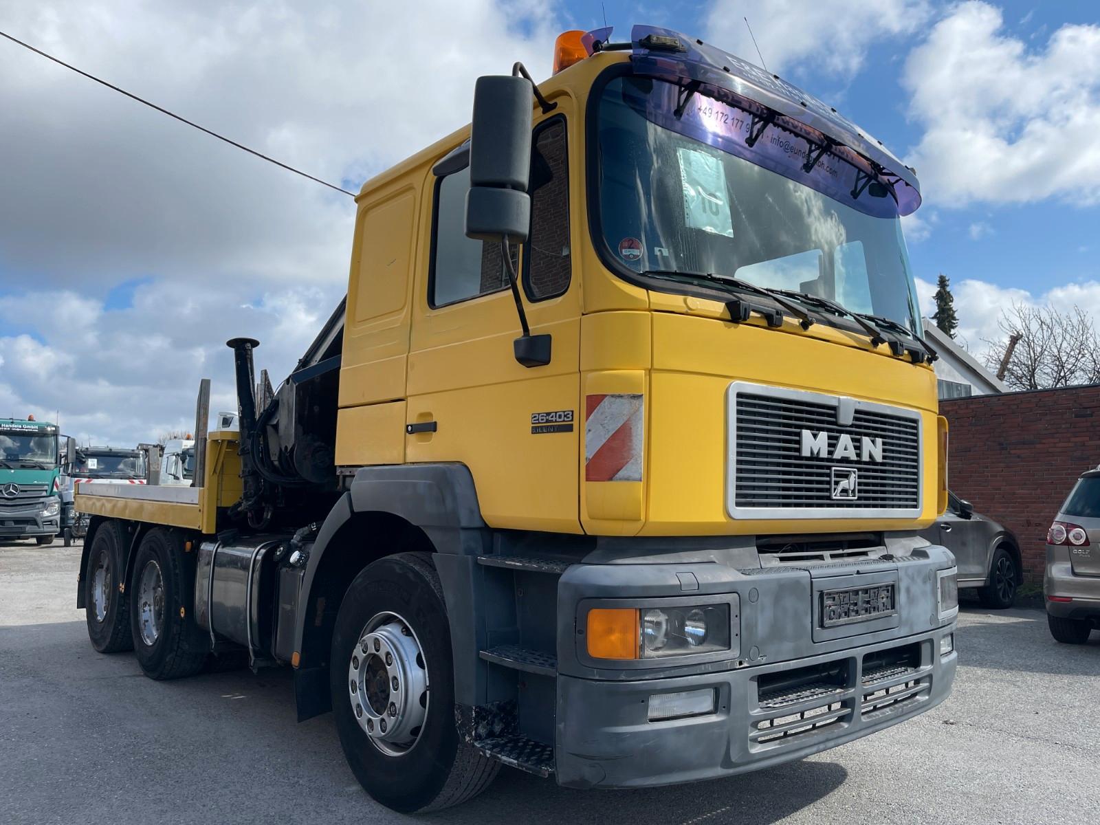 MAN 26.403 Mobilkran HIAB 195-3