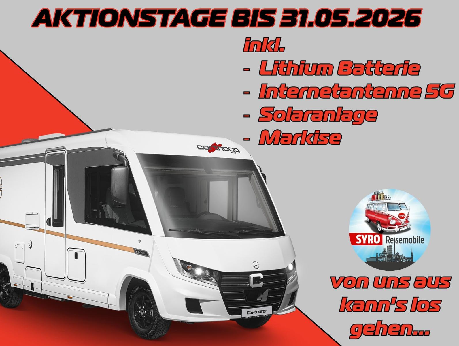 Carthago c-tourer I 143 FIAT / WORAUF WARTEN SIE NOCH?