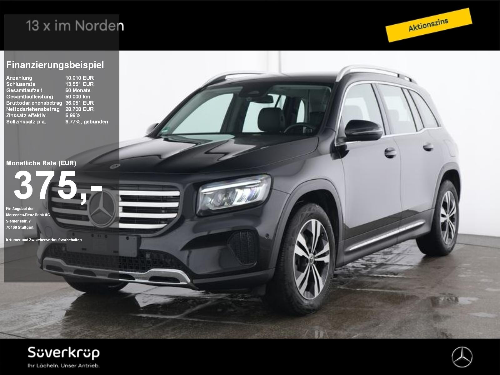 Mercedes-Benz GLB 180 , PROGRESSIVE AHK KAMERA SPUR PDC SHZ