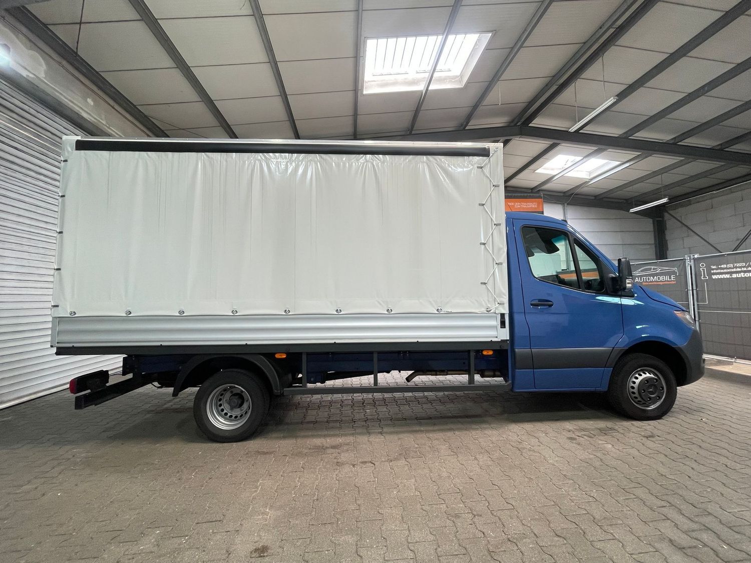 Fahrzeugabbildung Mercedes-Benz Sprinter 519 CDI RWD L3 Pritsche m. Plane #Tempo
