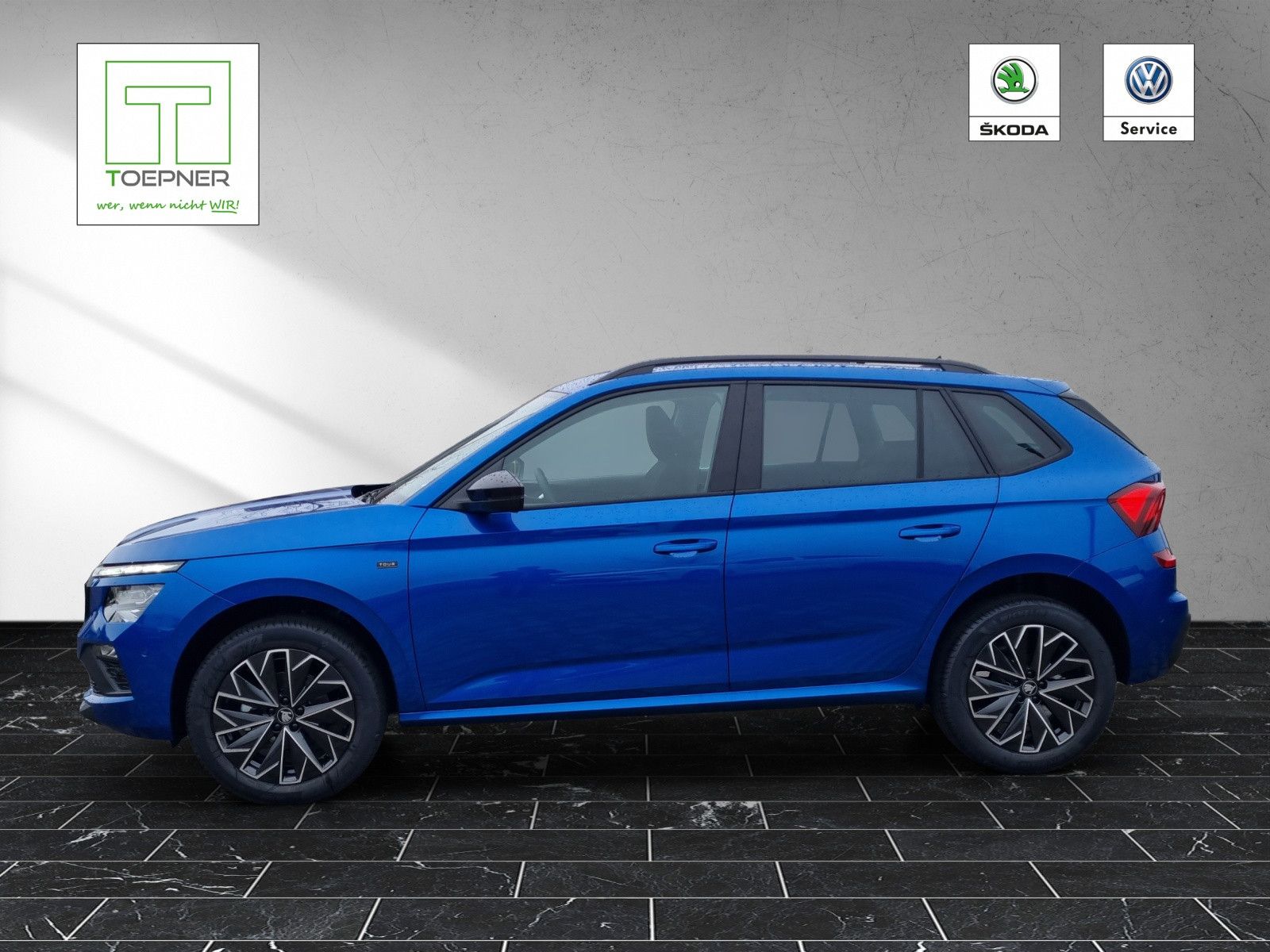 Fahrzeugabbildung SKODA Kamiq Tour 1,0 TSI 85KW/115PS DSG AHK Fahrassi+