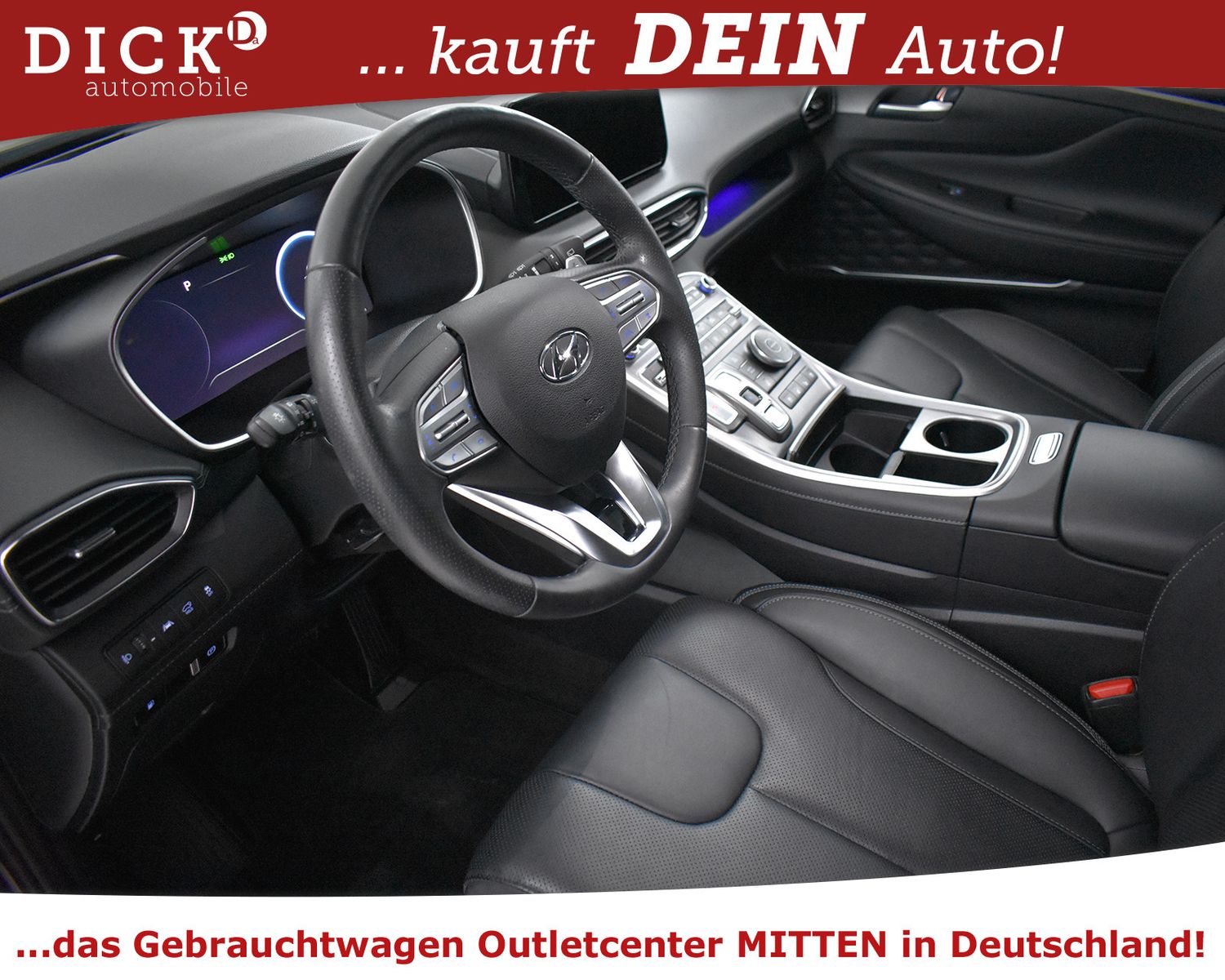 HYUNDAI Santa Fe Hyb 4WD Prim PANO+MEMO+360+AHK+HEAD+VOL - Image 10