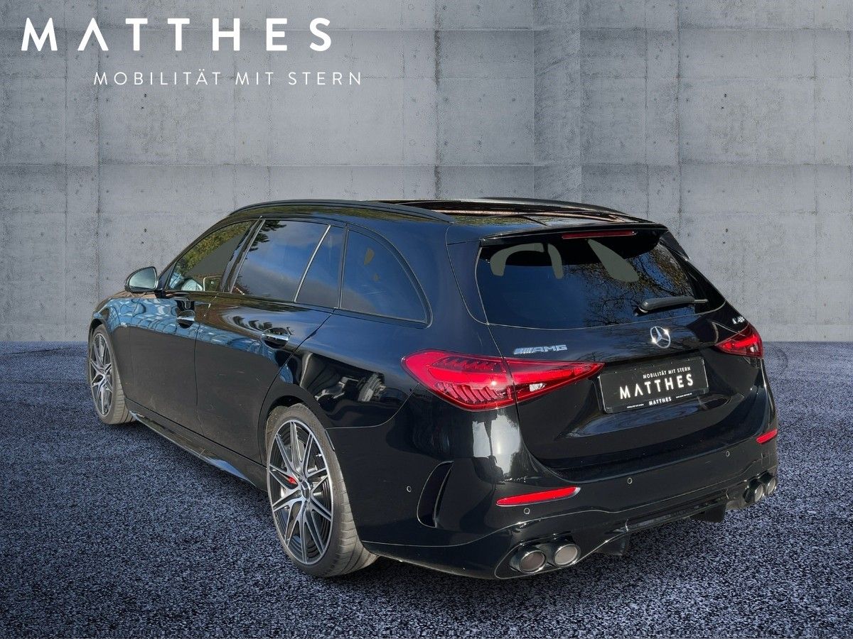 Fahrzeugabbildung Mercedes-Benz C 43 4M+ T AMG/Night/Pano/360°/AHK/HeadUp/Burm.