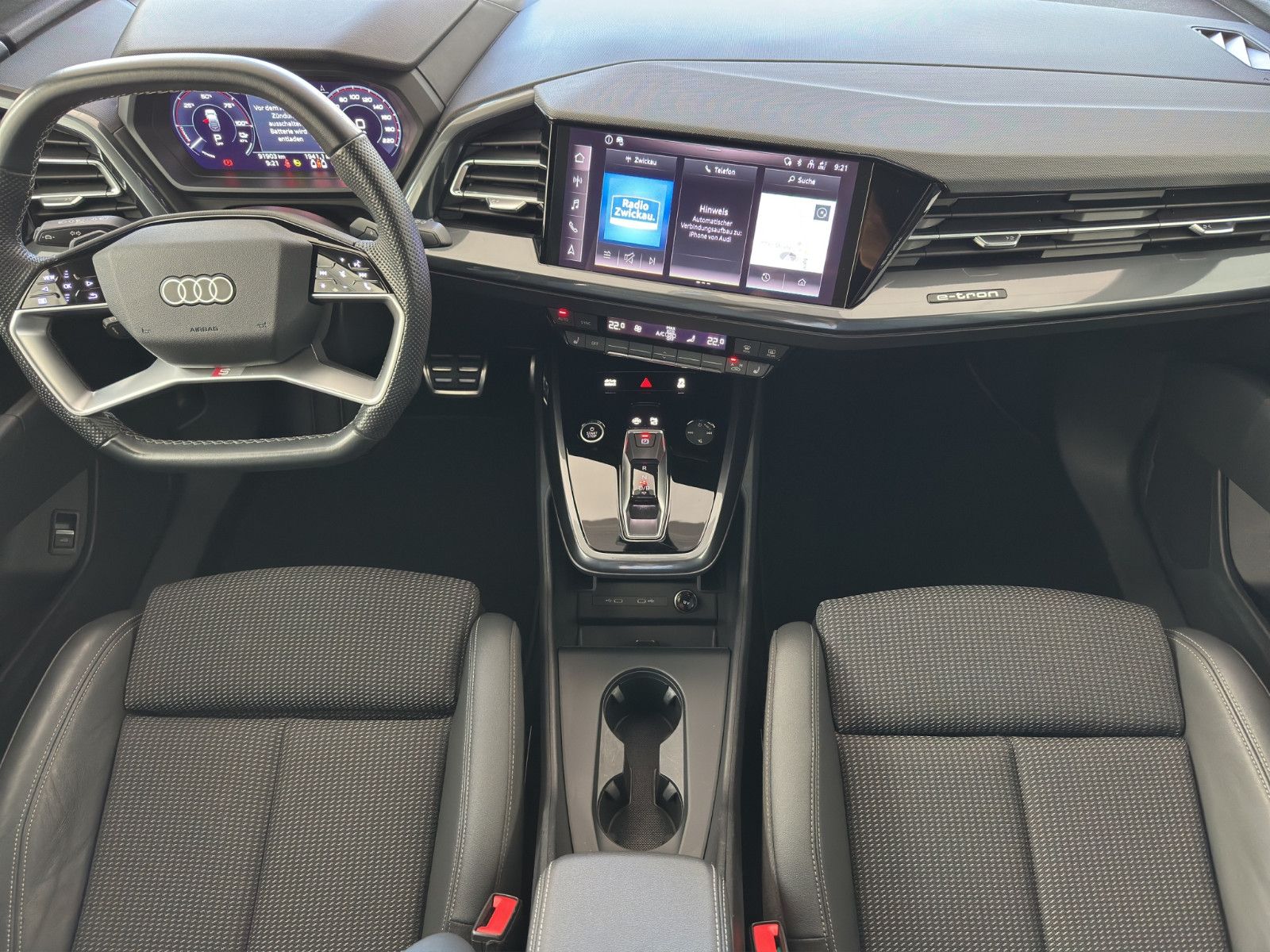 Audi Q4 Sportback 55 e-tron qu. S LINE PANO AR WÄRMEP foto 12