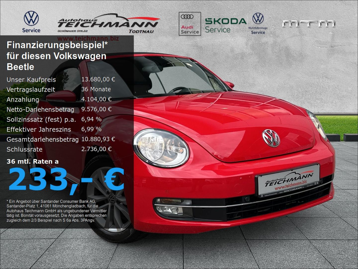 Volkswagen Beetle Cabriolet Design 1.2 TSI