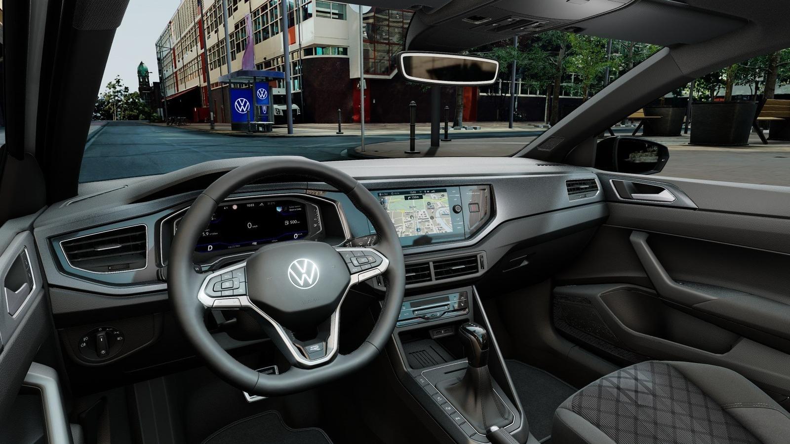 Volkswagen Polo R-LINE TSI DSG+ALU 17+PANO+RÜCKFAHRKAMERA+S, миниатюра 9