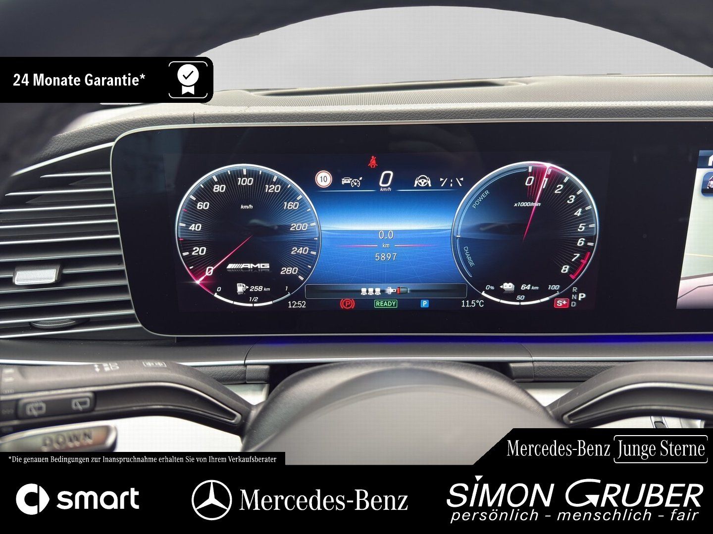 Fahrzeugabbildung Mercedes-Benz GLE 53 Hybrid 4M Massage Sitzklima HUD RIDE AHK