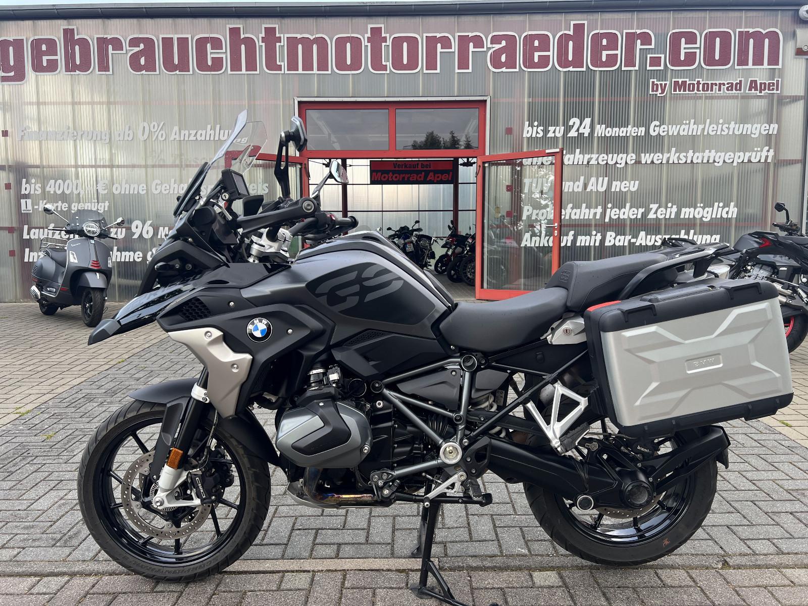 BMW R 1250 GS Triple Black 4 Pakete ESA Koffer Navi