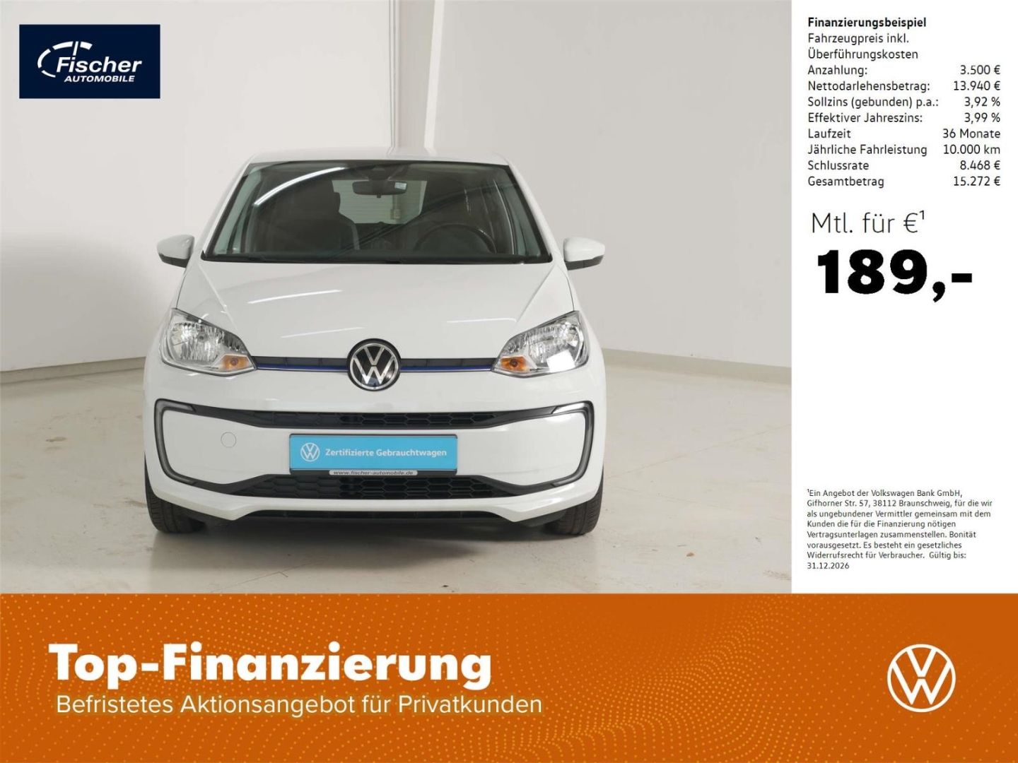 Volkswagen up e-up! Move Up! 32,3 kWh