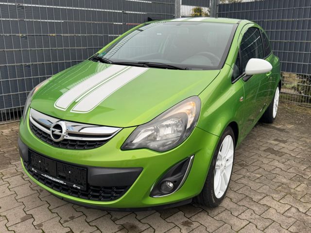 Opel Corsa D 1.4 Color Stripes Navi Klima TüV