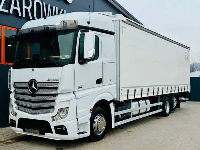 Mercedes-Benz Actros 2542 / E6 / Plane 9m + Ladelift / 22 Epal