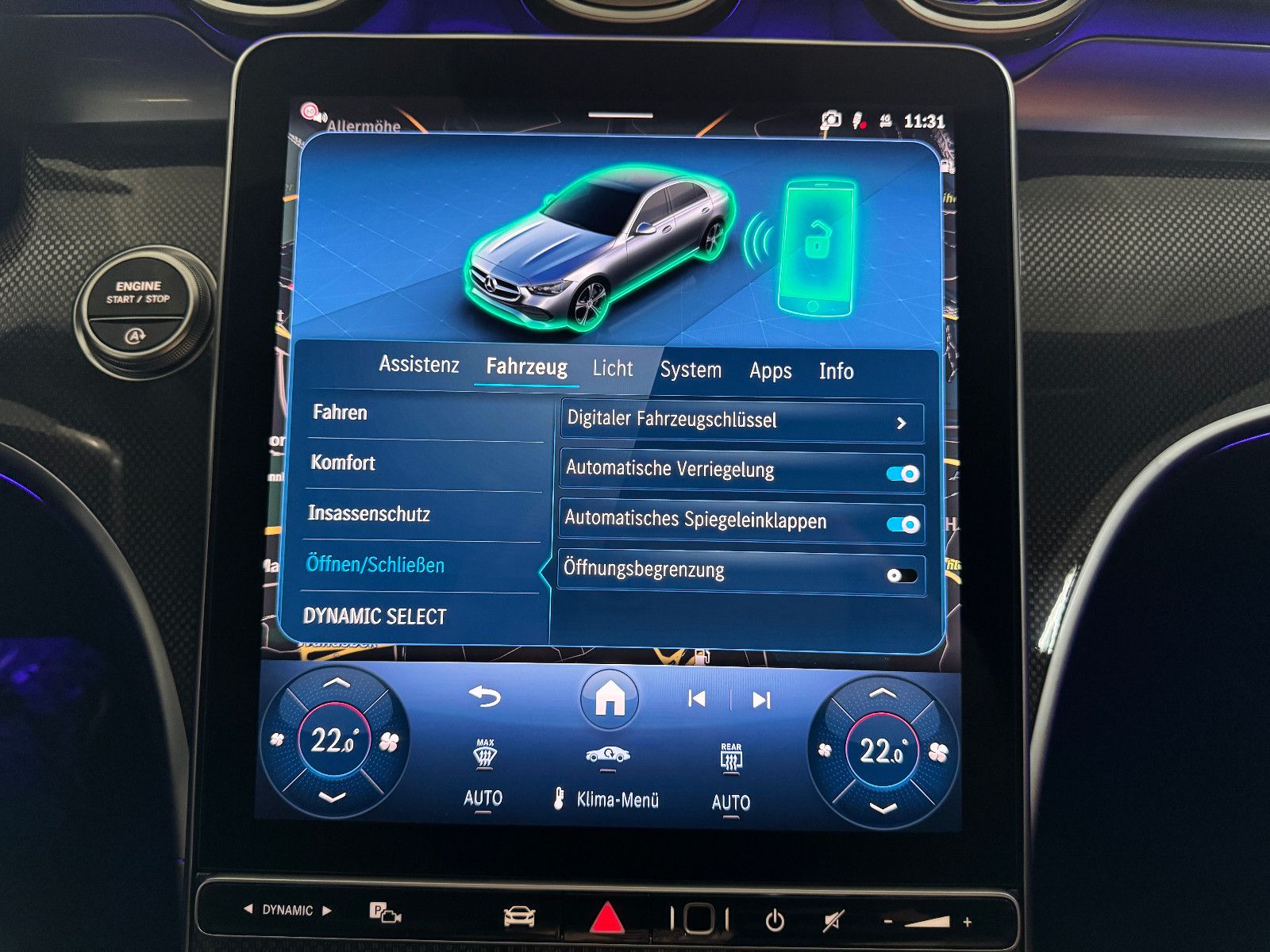 Fahrzeugabbildung Mercedes-Benz C 180 AMG LINE PANO HUD GERMAN EDITION EUR1 MY26