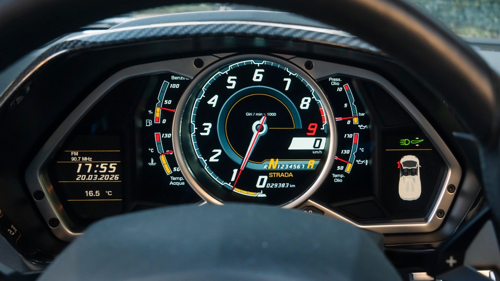 Lamborghini LP700-4/1.Hand/D-Fahrzeug/2016/Scheckheft/Carbon foto 19
