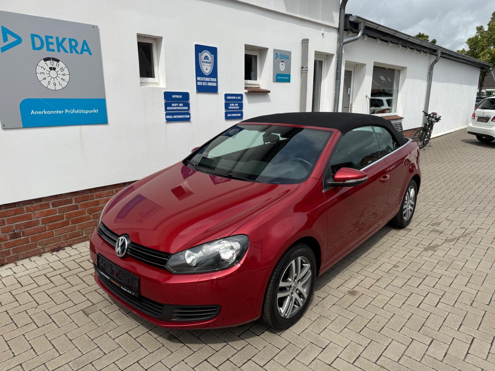 Volkswagen Golf VI 1.6 TDI Cabriolet*SITZH*PDC*HU NEU*