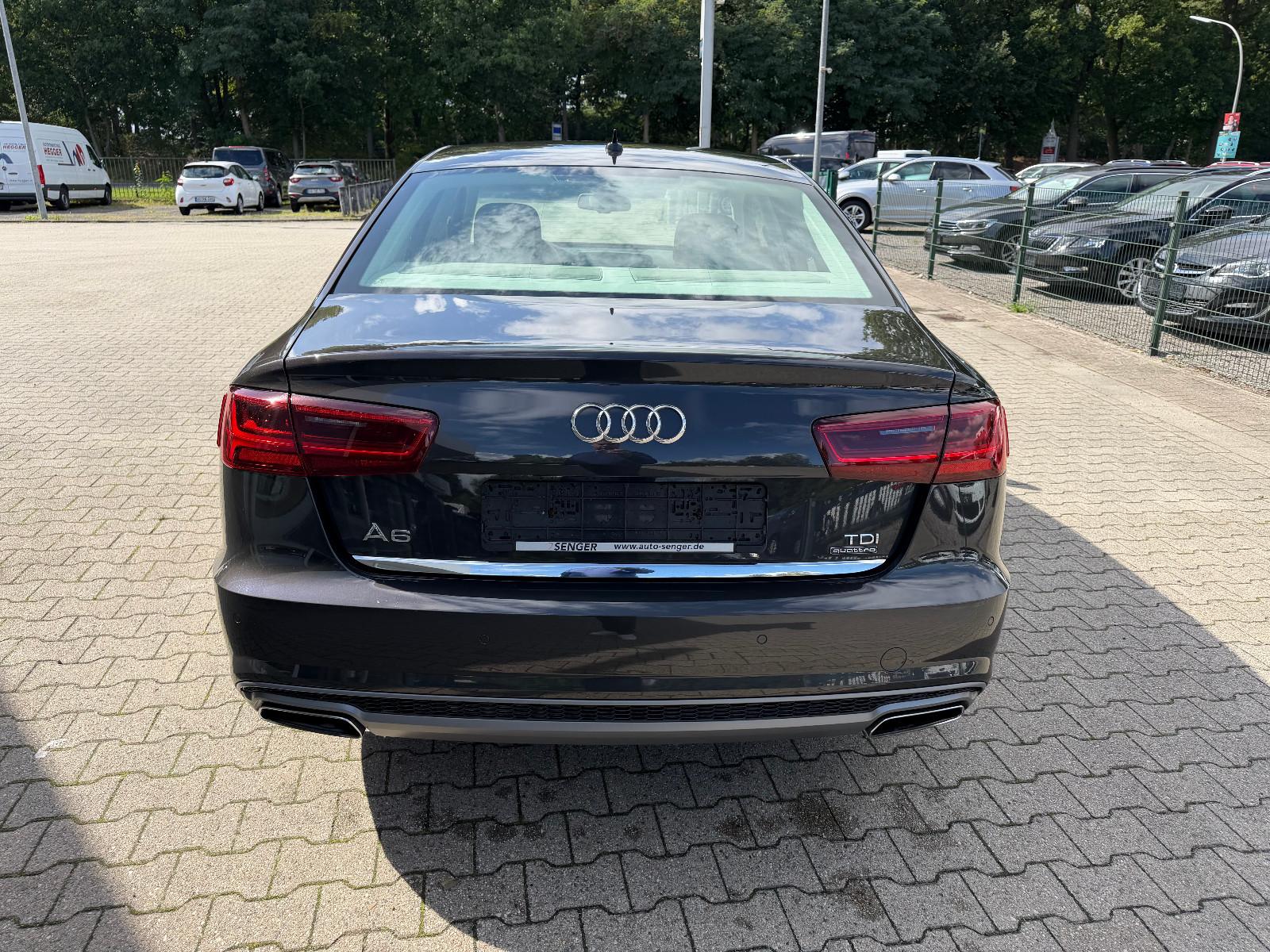 AUDI A6 LIM. 3.0 TDI S-LINE COMPLET LED / GPS / CUIR / QUATT | 272 ch | 4X4 | BVA | HAYON ÉLECTRIQUE | PACK SPORT | VOLANT EN CUIR