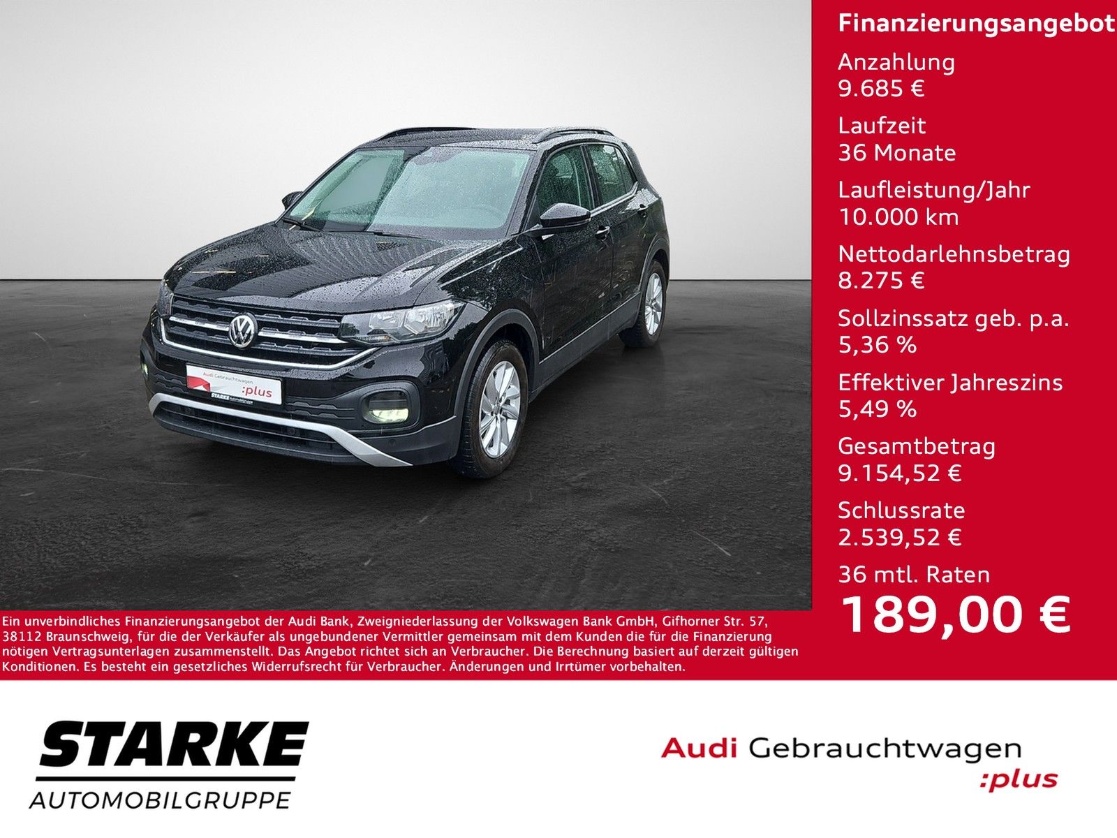 VW T-Cross 1.0 TSI DSG Life  PDC LM Tempo Klima