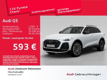Audi Leasingangebot: Audi Q5 TFSI qu. S tronic edition one Pano/LuftFed/St