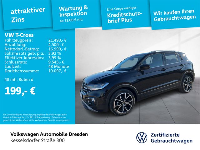 Volkswagen T-Cross 1.0 TSI DSG Style AHZV LED Navi ACC