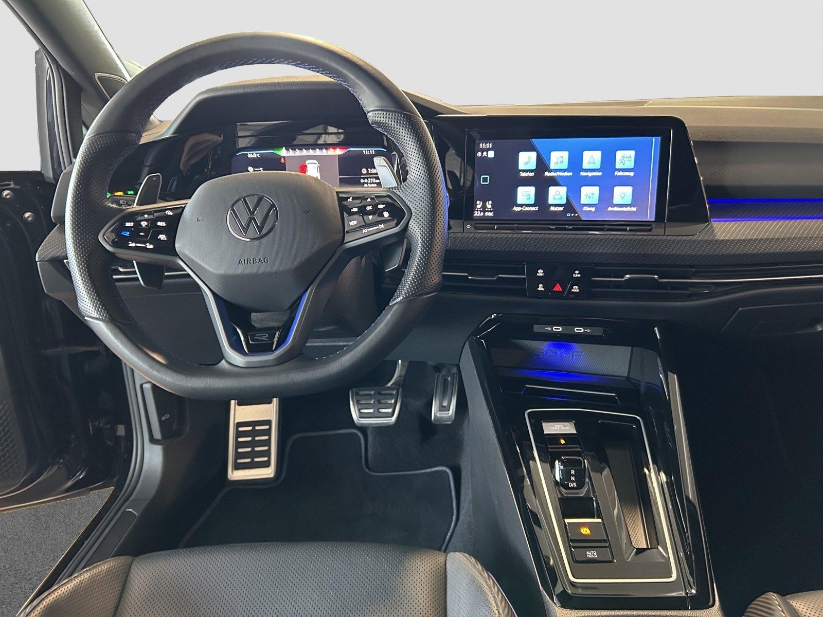 Volkswagen Golf R 2.0 TSI DSG 4Mo. PANO KAMERA IQ.LIGHT AKR, миниатюра 17