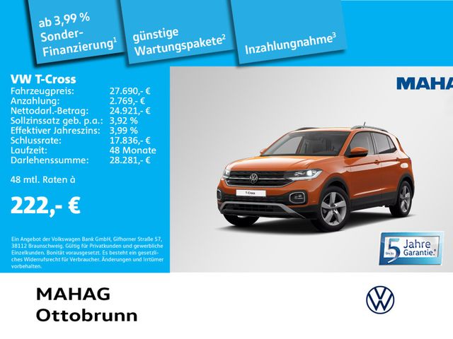 Volkswagen T-Cross 1.5 TSI STYLE AHK Navi LED ACC DSG