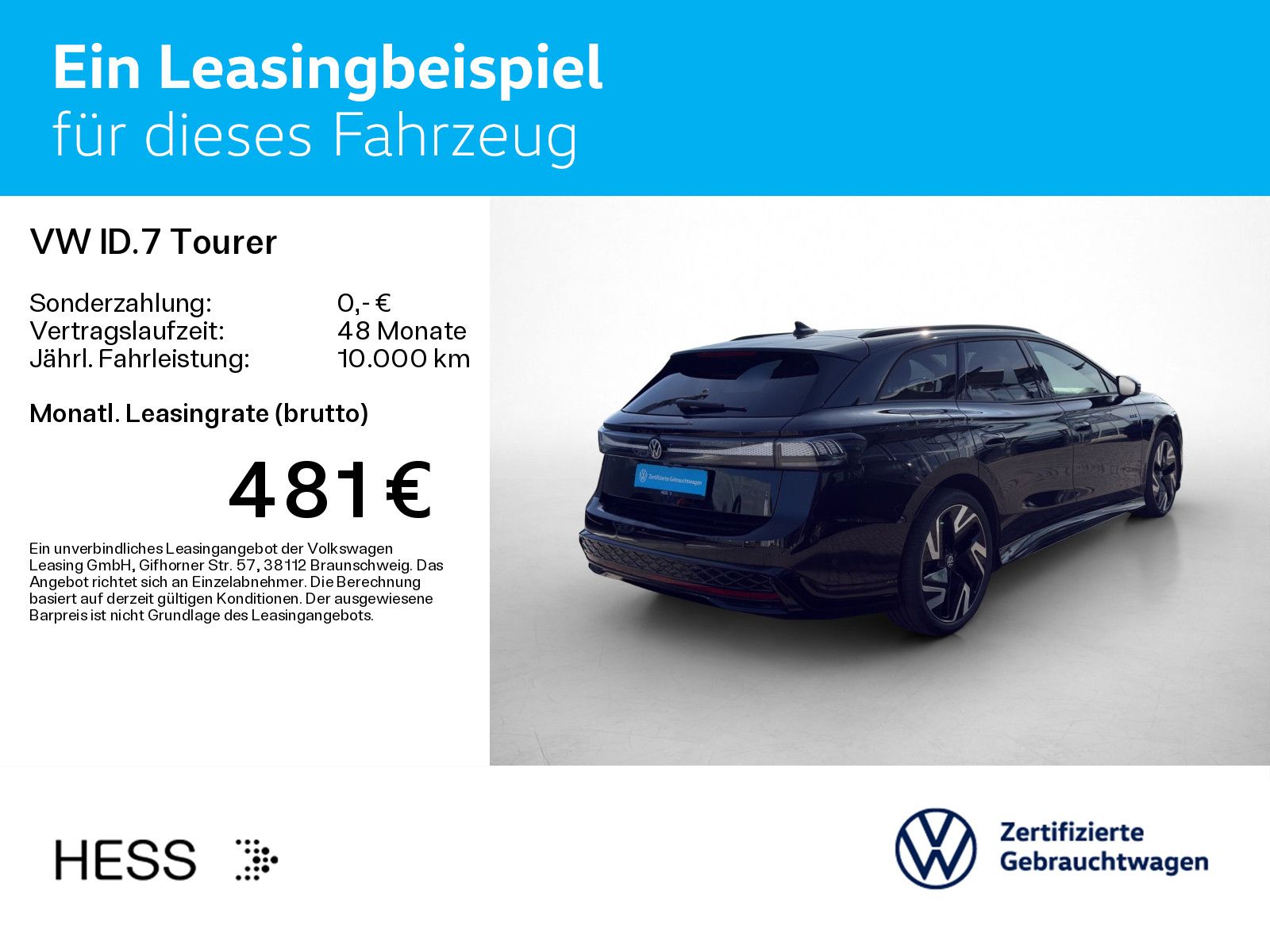 Volkswagen ID.7 Tourer GTX 4M WÄRMEPUMPE PANO IQ.LIGHT AHK foto 3