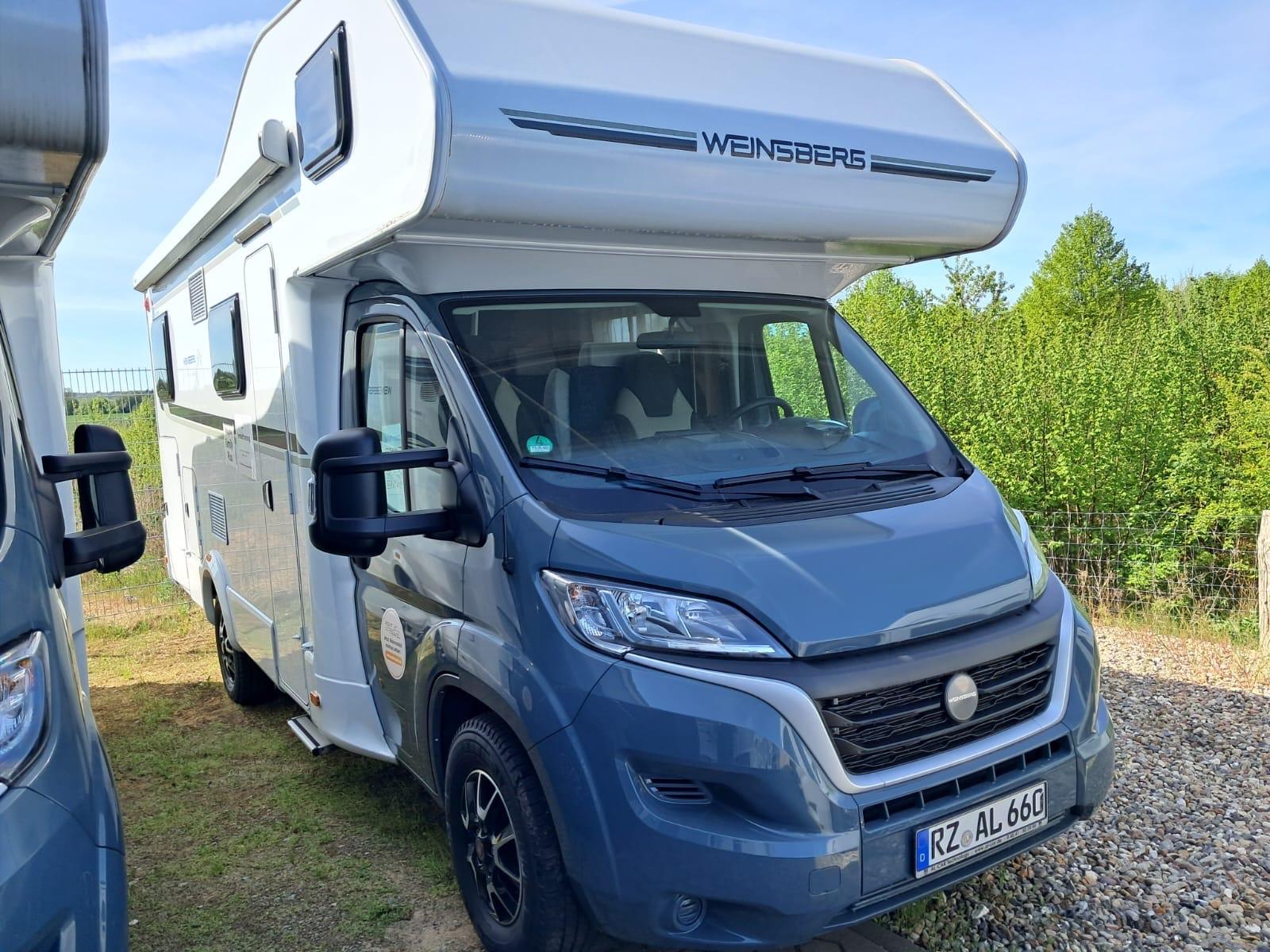 Weinsberg CaraHome 650 DG - 4er Fahrradhalter, Navi, RFK