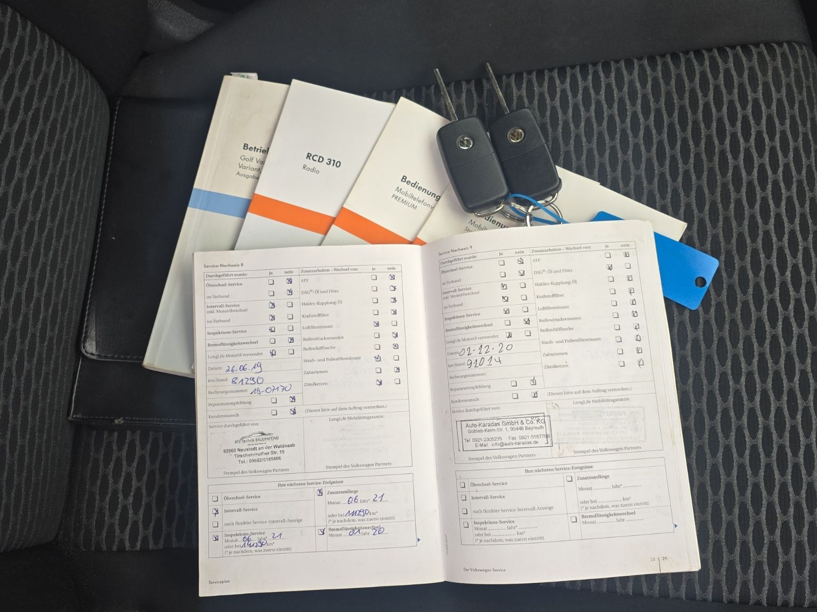 Fahrzeugabbildung Volkswagen Golf VI Variant Trendline INSPEKTION TÜV NEU