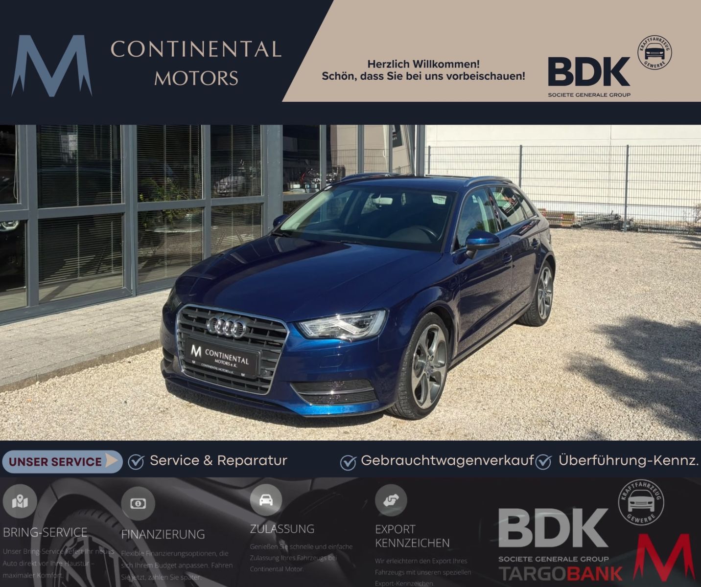 AUDI A3 A3 2,0 TDI Sportback Ambition quattro*LED*AHK*, Ansicht 2