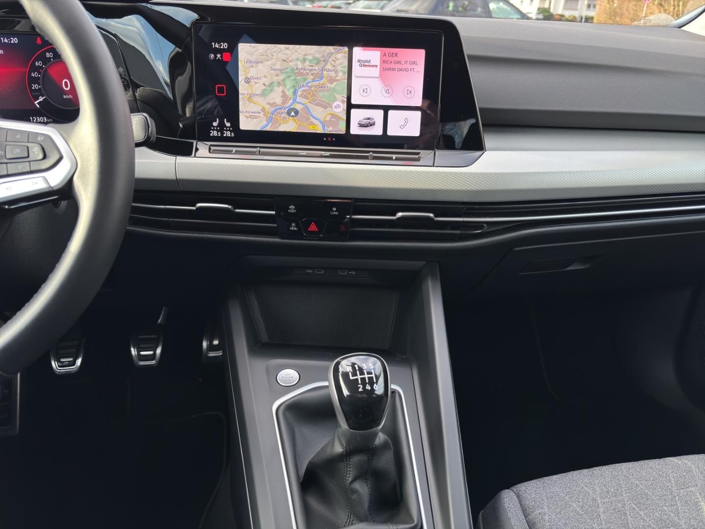 Fahrzeugabbildung Volkswagen Golf MOVE VIII MOVE 1,0 TSI, Navi, ACC,Rü-Kamera