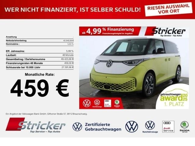 Volkswagen ID. Buzz ID.Buzz Pro 150/77 459,-ohne Anzahlung AHK IQ.Li