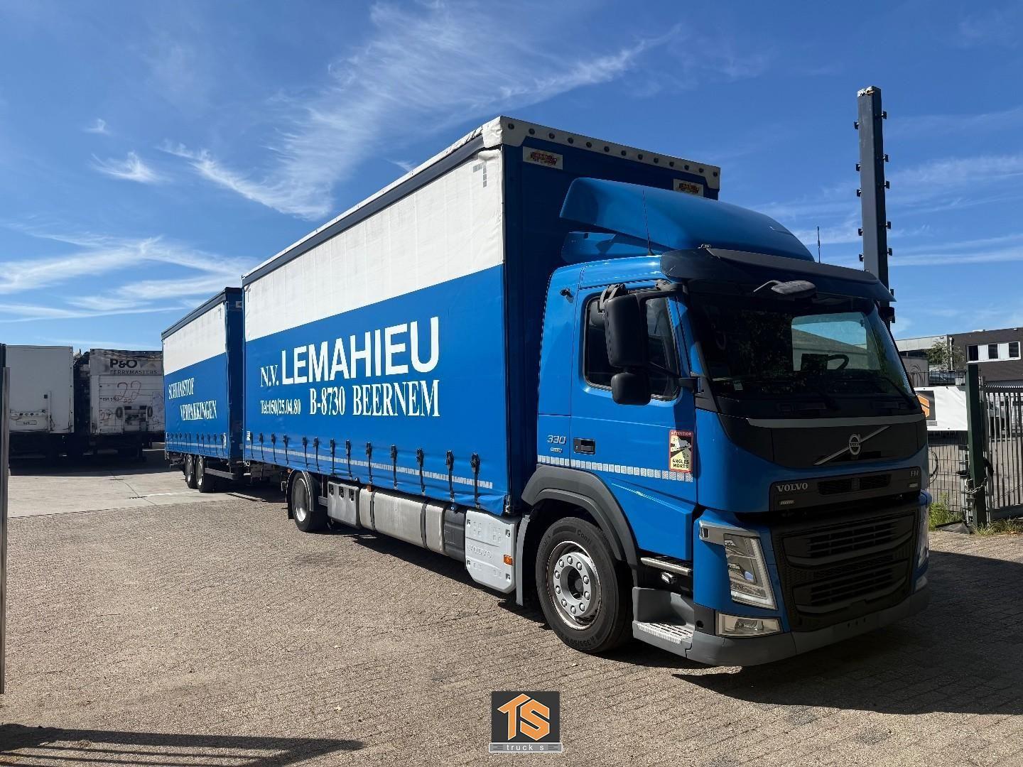 Volvo FM 330 AUTOMATIC - A&D COMBI - 240T.  KM -  BELG