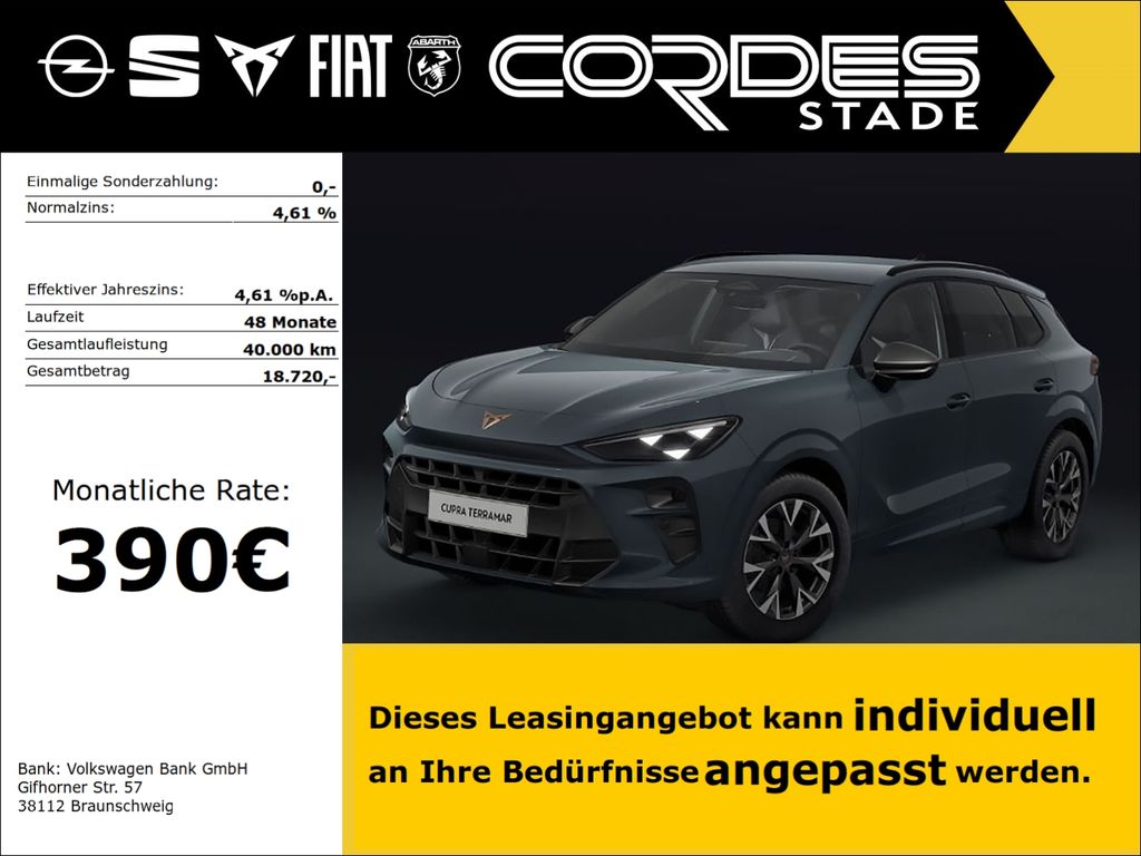 Terramar CUPRA DSG LED Carplay u.v.m 390 € ohne