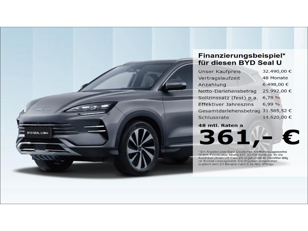 BYD Seal U DM-i Comfort Leder Pano 360°Cam Voll