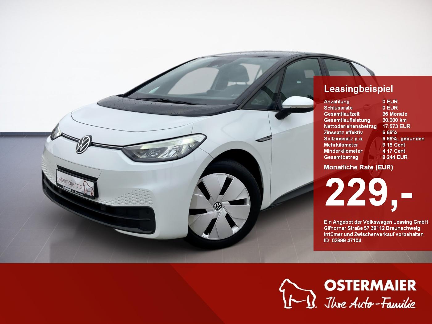 Volkswagen ID.3 PRO PERFORMANCE LIFE 204PS ACC.WÄRMEPUMPE.N