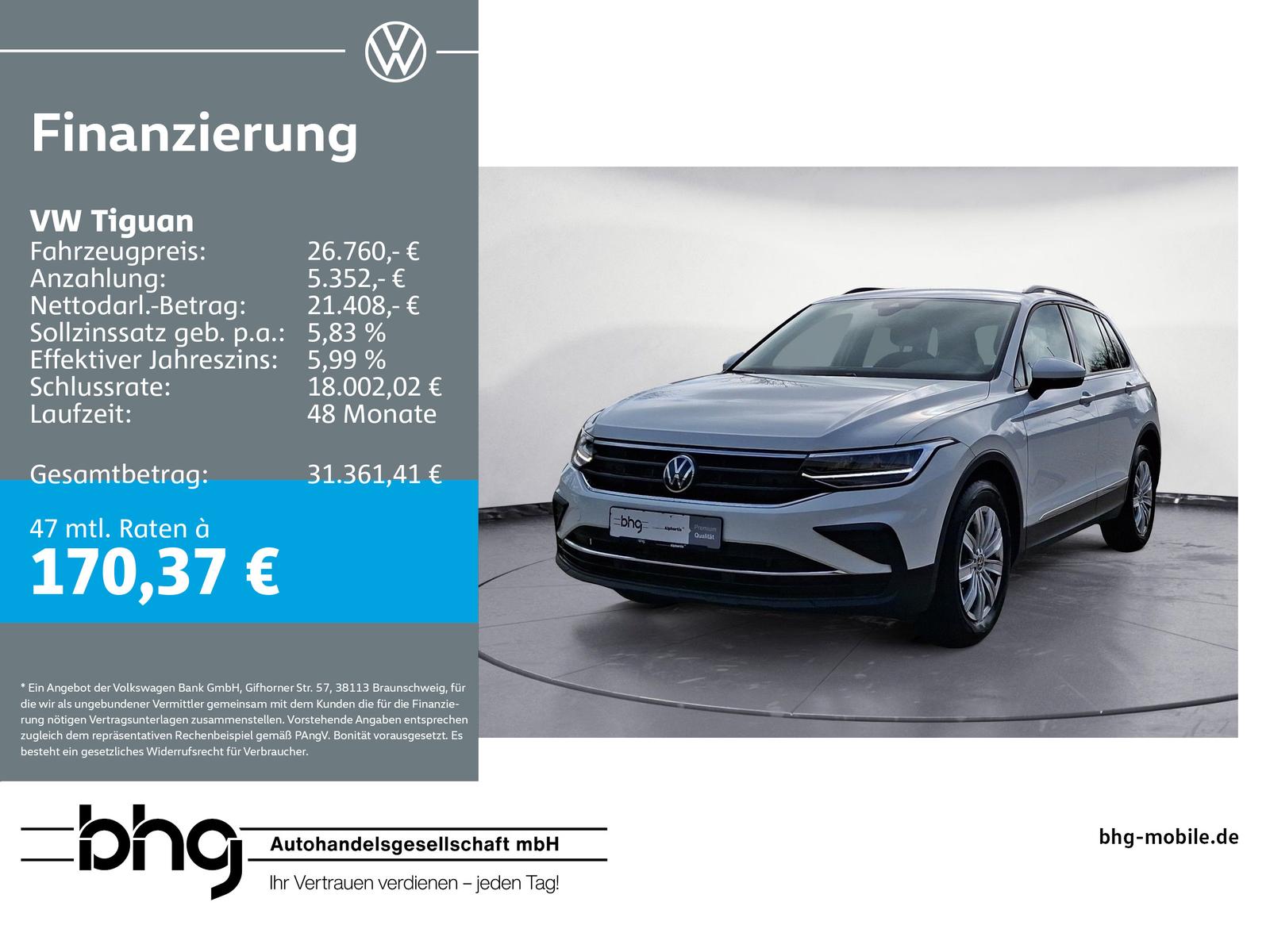 Volkswagen Tiguan 1.5 TSI