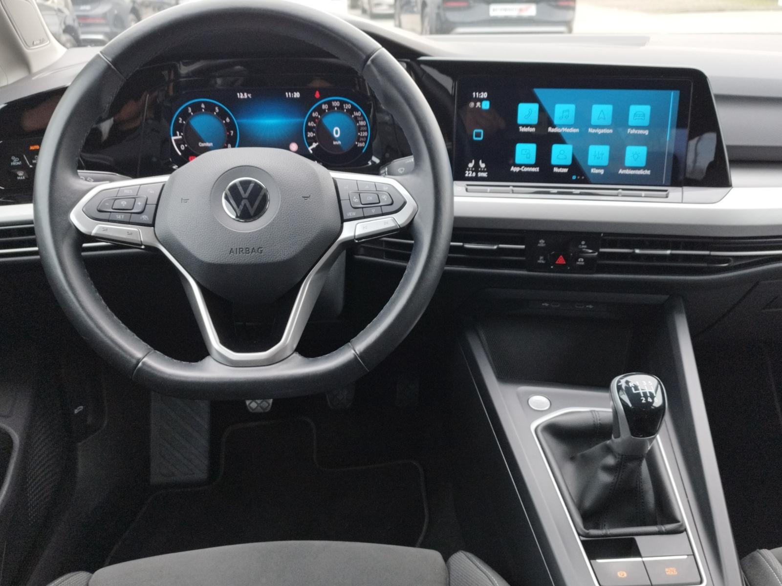 Volkswagen Golf VIII Life 1.5 TSI 5JG/STH/AHK/H&K/LED+/ERGO, миниатюра 9