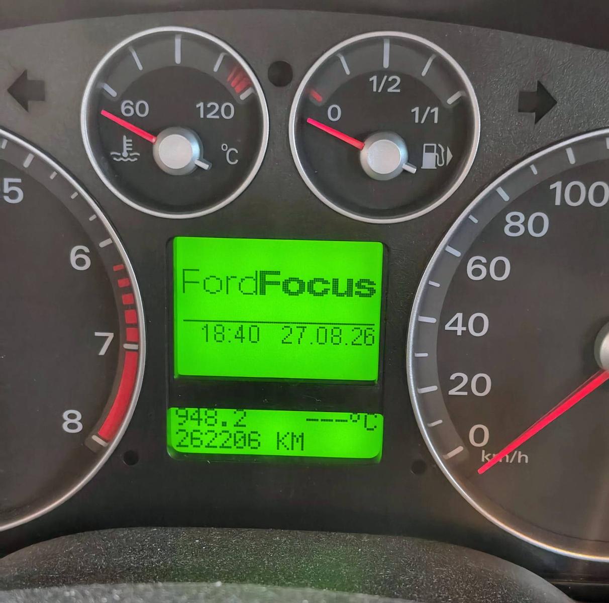 Ford Focus 2007 — rear view