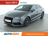 Audi A3 Limousine 1.4 TFSI ACT Ambition ultra*S-LINE* - Audi mit Benzin-Antrieb: Grau, Teilleder, Limousine