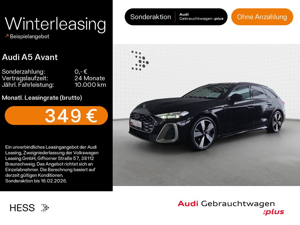 A5 Avant TDI S-LINE EDITION-ONE*AHK*LEDER*MATRIX