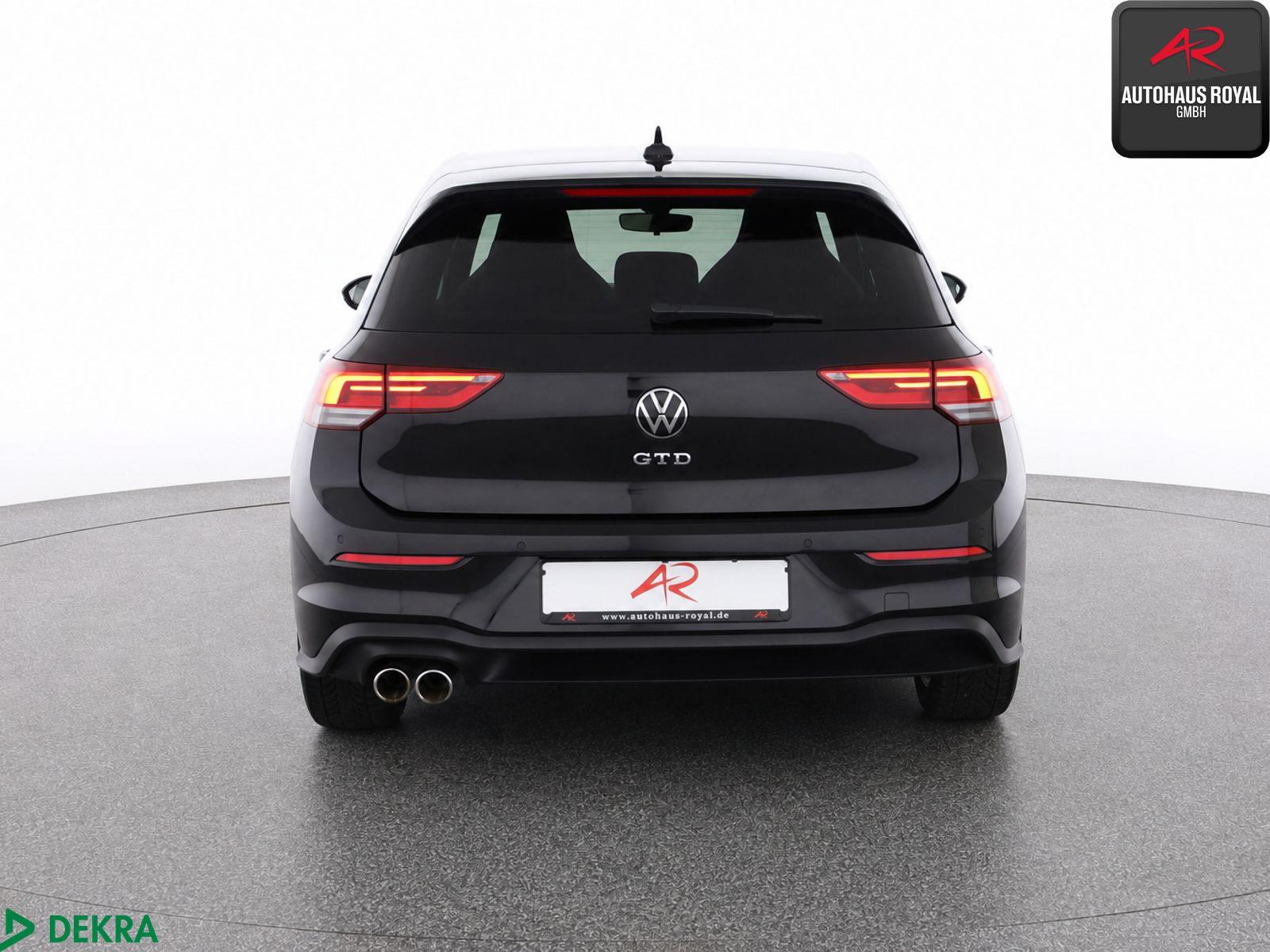 Volkswagen Golf VIII 2.0 GTD ACC,TOTWINKEL,AMBIENTE,1HAND, миниатюра 4