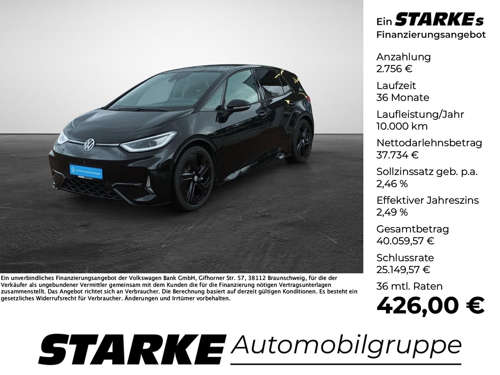 Volkswagen ID.3 GTX Performance 240 kW HeadUp Panodach Sta