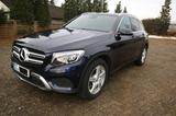 Mercedes-Benz GLC 350 d 4MATIC  -Pano,Standhz.,AHK,Parkpilot - blaue Mercedes-Benz GLC 350