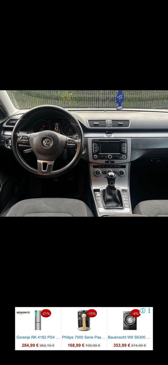 Volkswagen Passat 2014 — engine 170 HP (125kW)