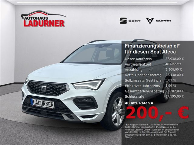 Ateca FR 1.5l TSI * AHK+Navi+RFK+PDC+FullLink+SH
