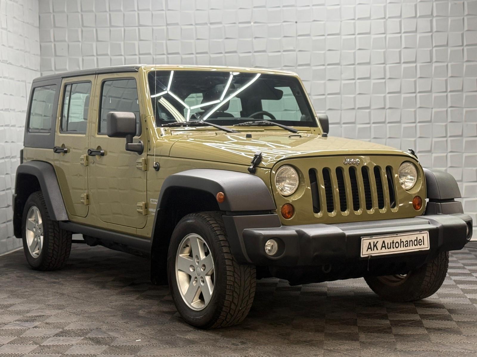 Jeep Wrangler Unlimited 2.8 CRD 200 ch 4x4 BVM / 186 877 km / Commando Green / Hard-Top