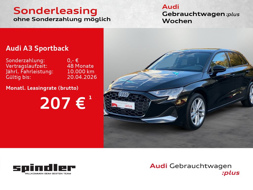 A3 Sportback advanced 35 TFSI / Navi+, ParkAssi